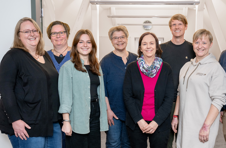 Gruppenfoto des Teams der Zentralen Studienberatung der Ostfalia. 