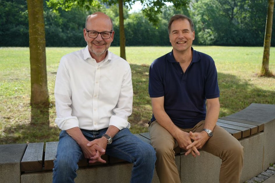 Prof. Quack und Prof. Brüggemann 