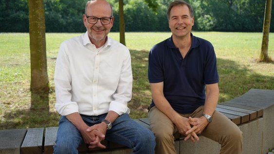 Prof. Quack und Prof. Brüggemann 