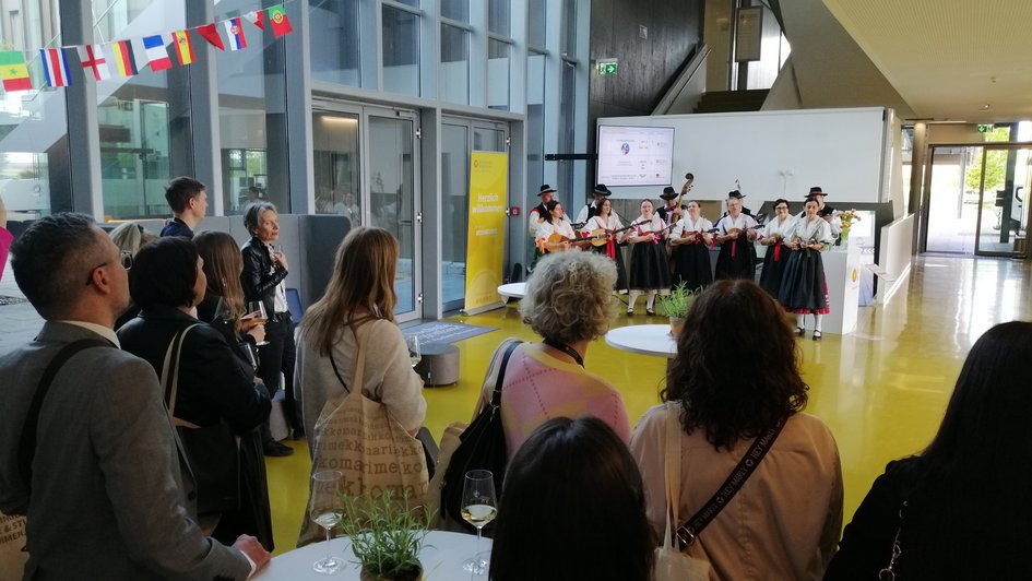 Welcome Reception bei der International Week. Foto: Jörg Plöger/Ostfalia