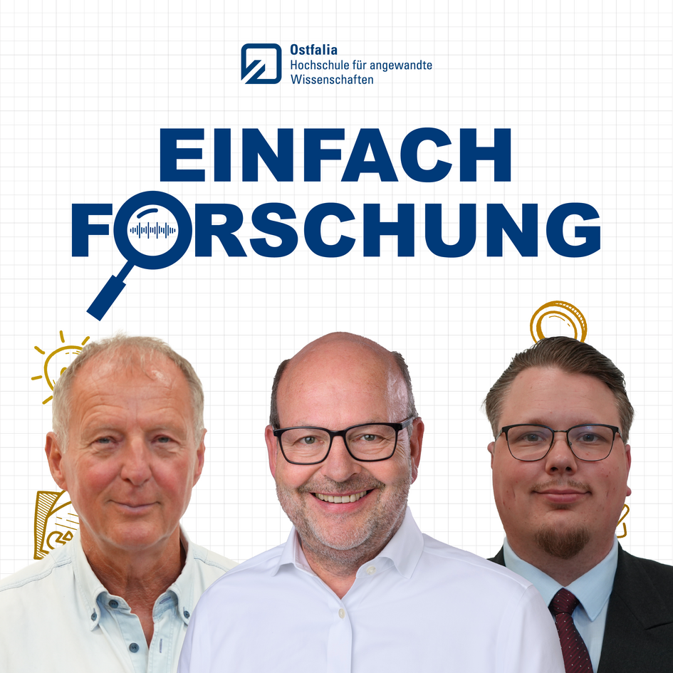 Eine neue Folge "Einfach Forschung" der Ostfalia Hochschule für angewandte Wissenschaften: Podcast-Host Prof. Dr. Heinz-Dieter Quack begrüßt Prof. Dr. phil. Ludger Kolhoff und Heiko Bruhn. Sie sprechen über digitale Teilhabe und wie Technologie Chancen schafft. 