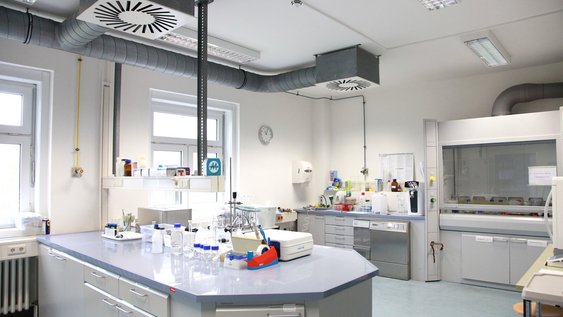 Einblick in das Labor Immissionsschutz / Instrumentelle Analytik