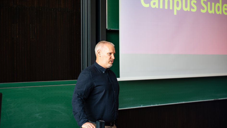 Prof. Dr. Thorsten Albers, Dekan der Fakultät Bau-Wasser-Boden an der Ostfalia
