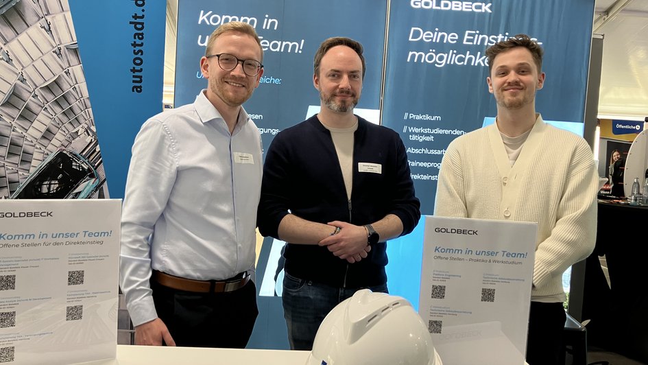 Messe-Team von Goldbeck