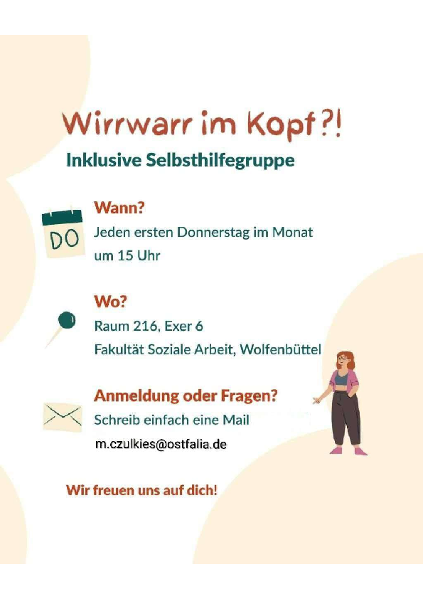 Willkommen bei der inklusiven Selbsthilfegruppe