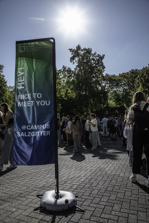 Erstsemesterbegrüßung der Ostfalia am Campus Salzgitter. (öffnet Vergrößerung des Bildes)