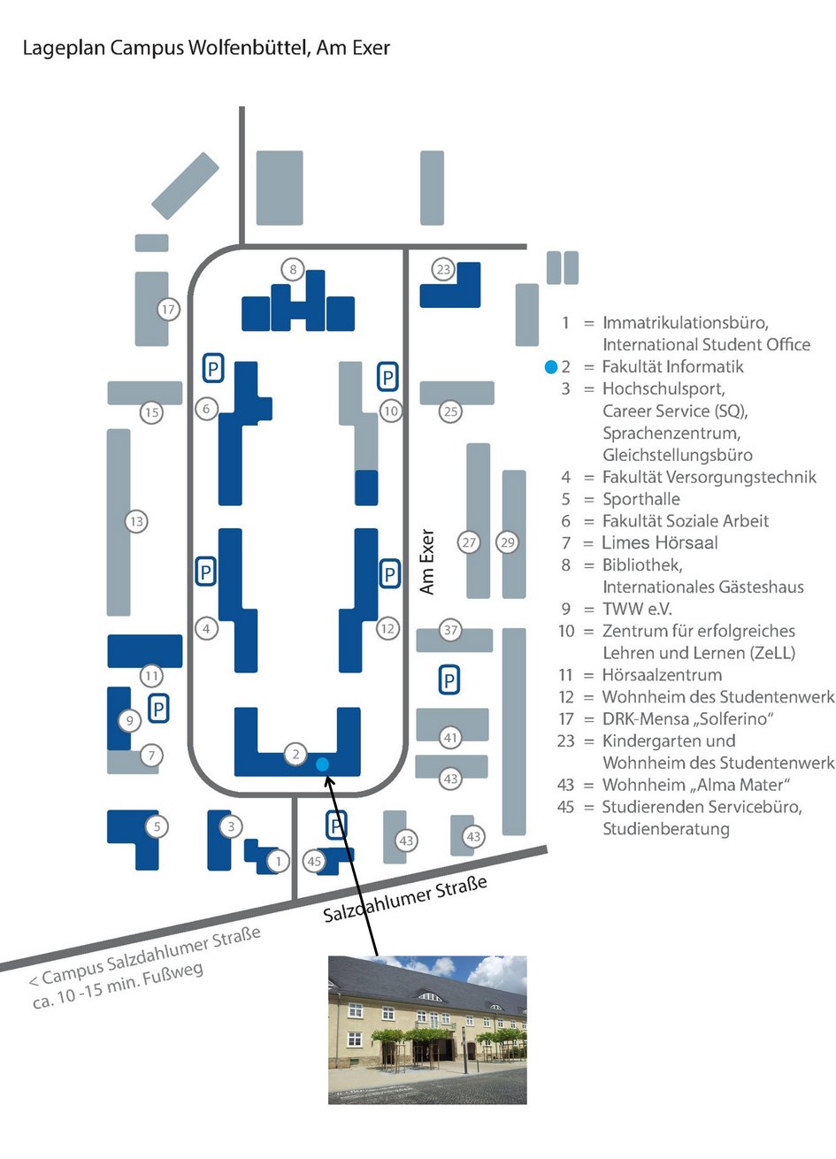 Lageplan Am Exer Ostfalia Fakultät Informatik 2026