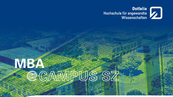 Ablaufplan für den MBA Studiengang Sustainable Business Development