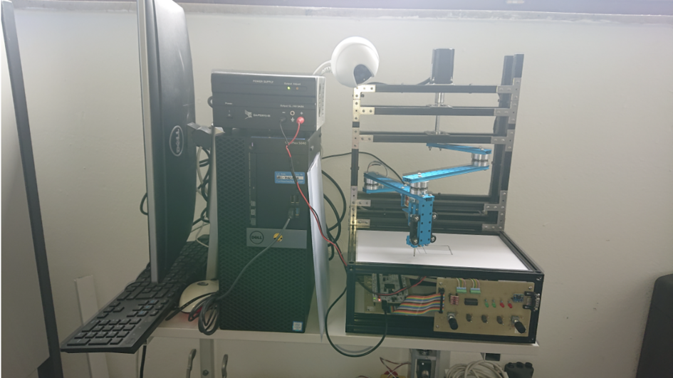 doppelarm scara plotter