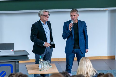 Erstsemesterbegrüßung der Ostfalia am Campus Salzgitter. (öffnet Vergrößerung des Bildes)