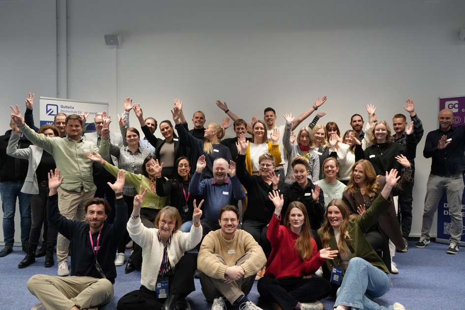 Gruppenfoto bei einem vorherigen Startup Lunch
