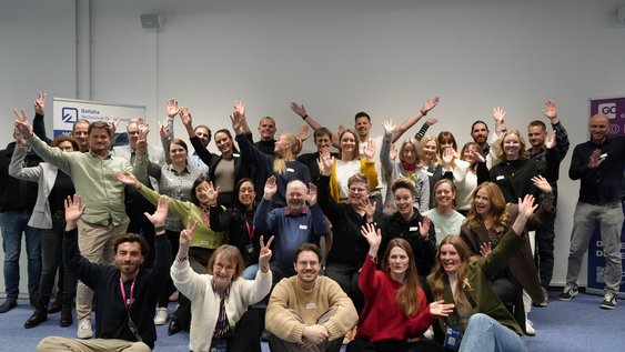 Gruppenfoto bei einem vorherigen Startup Lunch