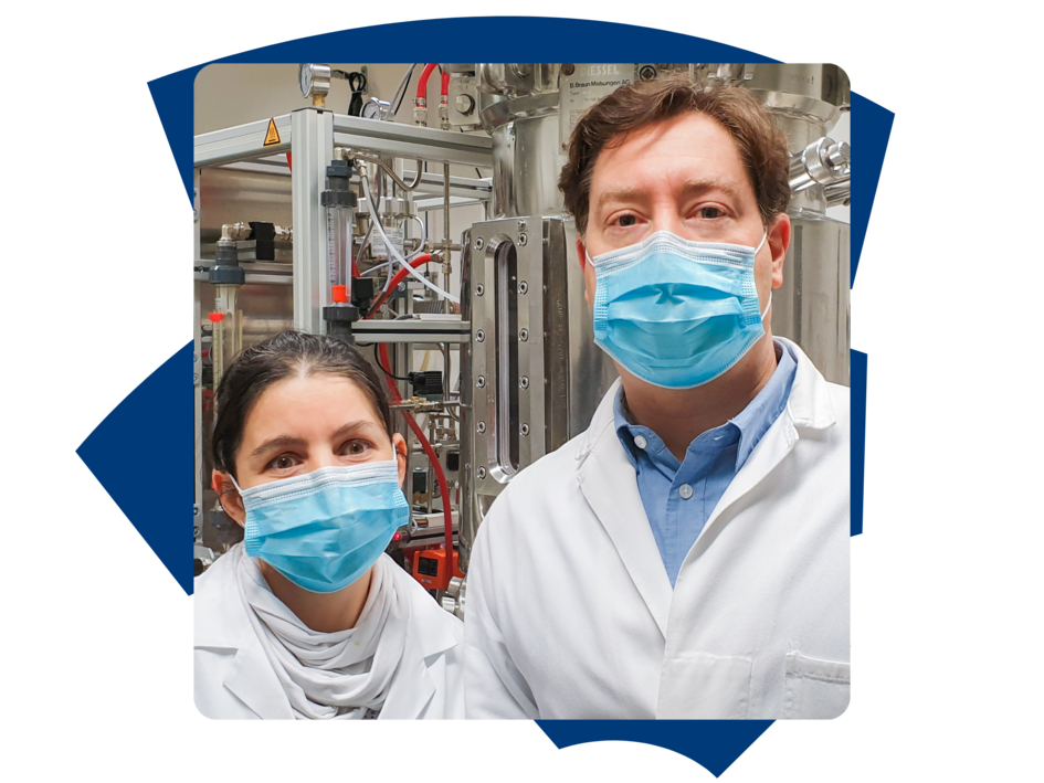 Portraitbild von Alumni Ana Pablos Ferreiro und Kai-Arne Klotz