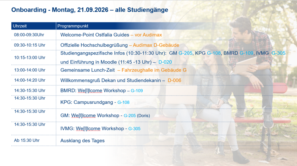 Programm Onboarding WS 2026/27 Tag 1