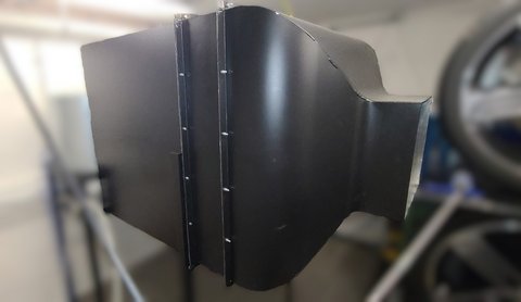 Beruhigungskammer für den ReifenprüfstandFak. Maschinenbau - IKAMProf. Klinge (öffnet Vergrößerung des Bildes)