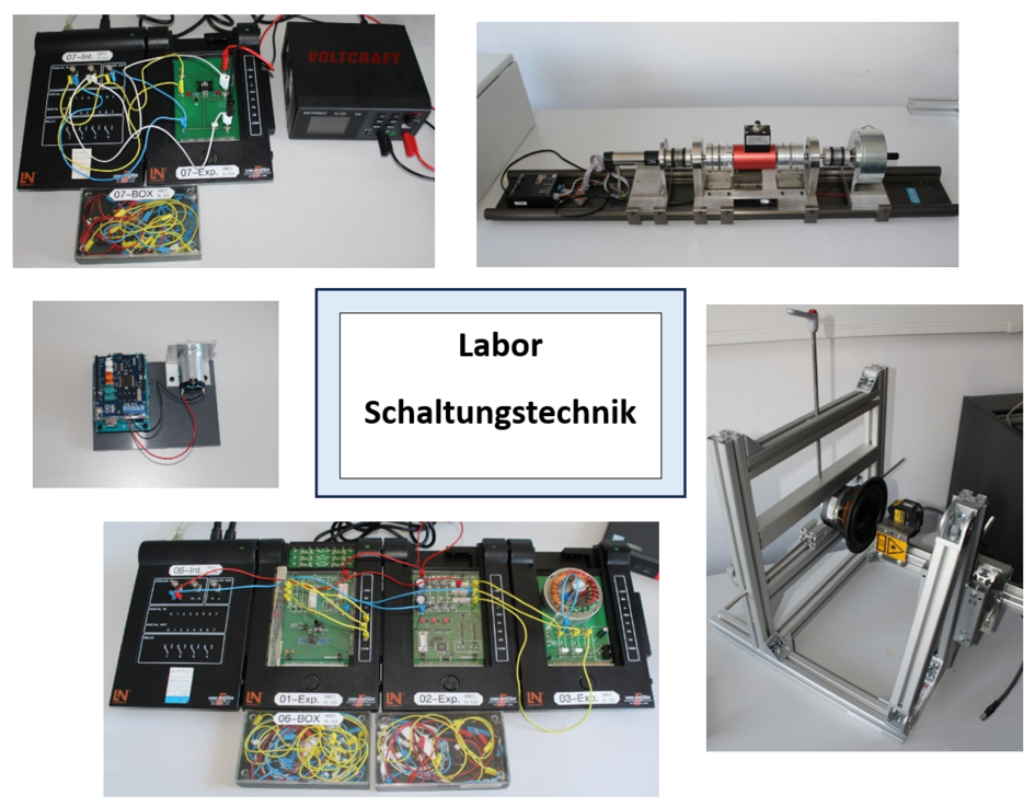 Labor Schaltungstechnik des Instituts für Mechatronik der Fakultät Maschinenbau an der Ostfalia Hochschule für angewandte Wissenschaften in Wolfenbüttel.
