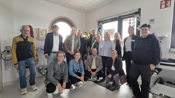 Die Forschungsprojektmitglieder beim Ergebnis-Workshop