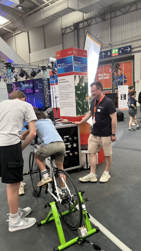 Ostfalia Hochschule auf der IdeenExpo 2026 (öffnet Vergrößerung des Bildes)
