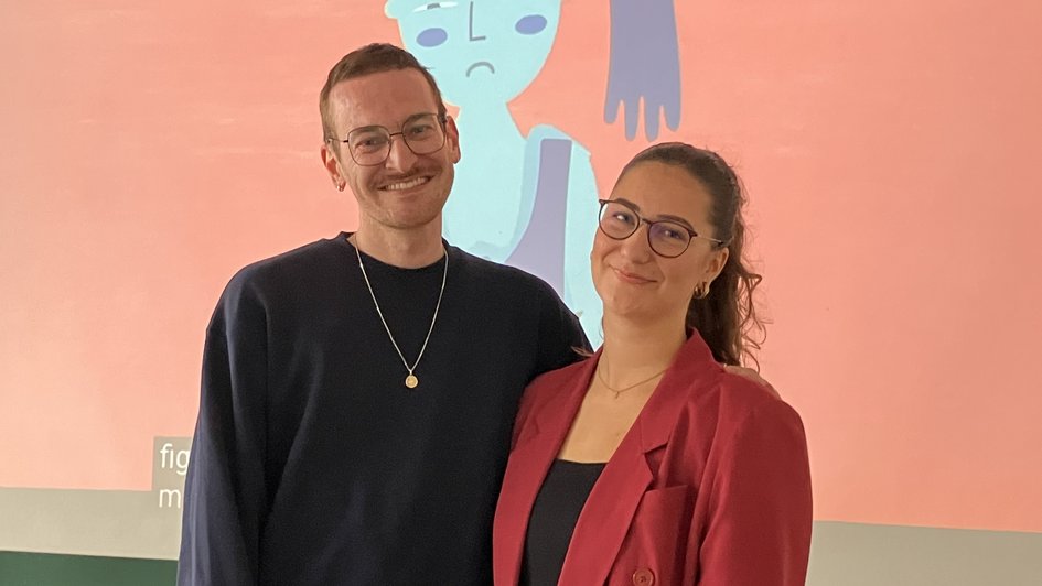 Laurids Raue und Svenja Marquardt