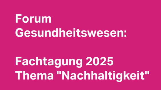 Ankündigung Fachtagung 2025