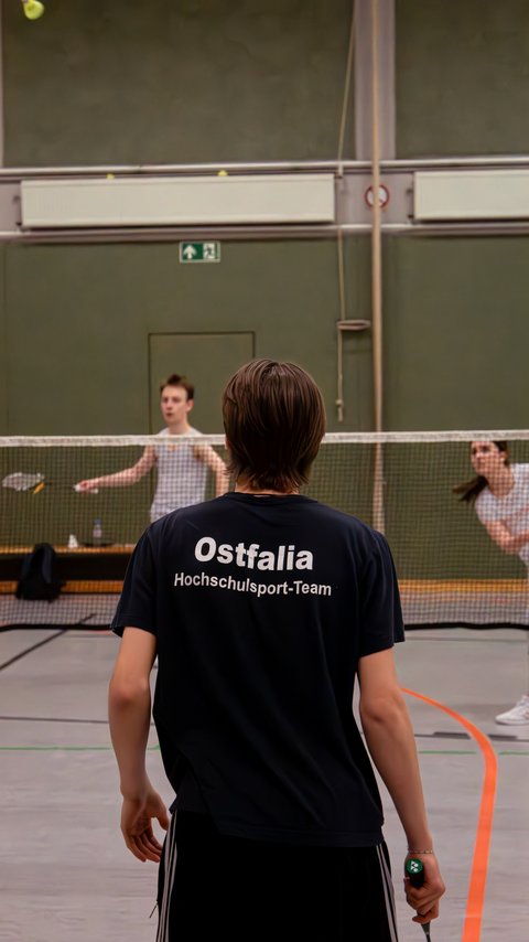 Foto von der Badminton-N8