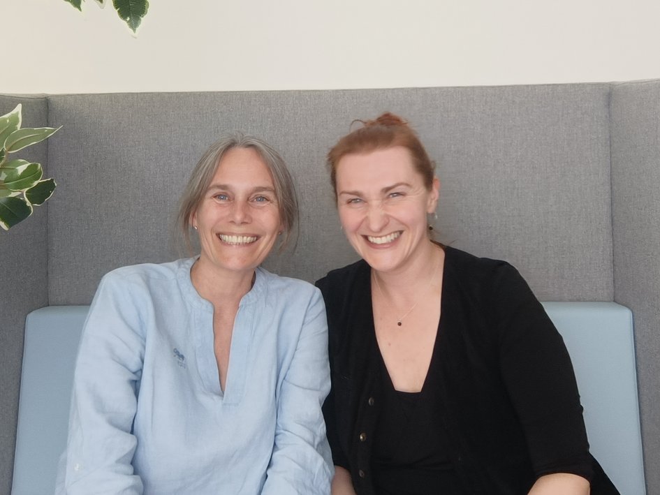 Kathrin Munt und Julia Weiß