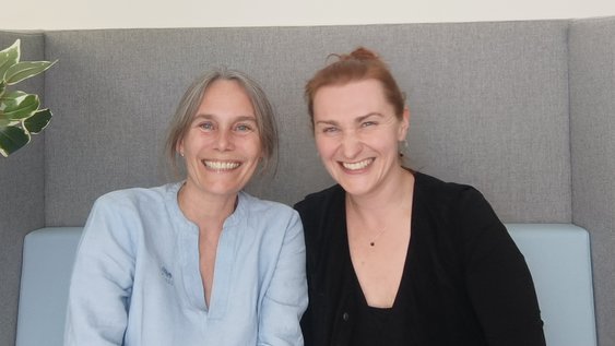 Kathrin Munt und Julia Weiß