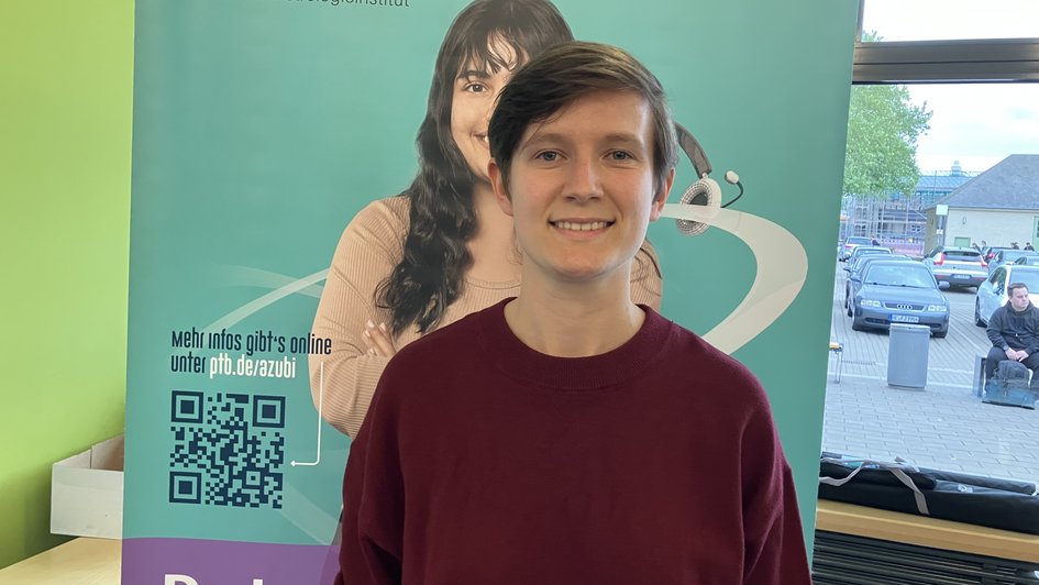 Meike Schauder von der PTB bei der Recruiting Night 2026