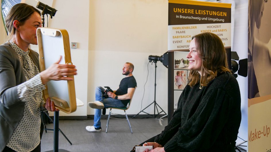 Professionelles Foto mit Hair & Make - Up