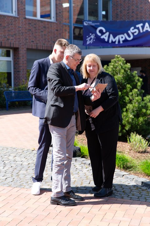 Abschlussfeier 2026 an der Ostfalia am Campus Salzgitter (öffnet Vergrößerung des Bildes)