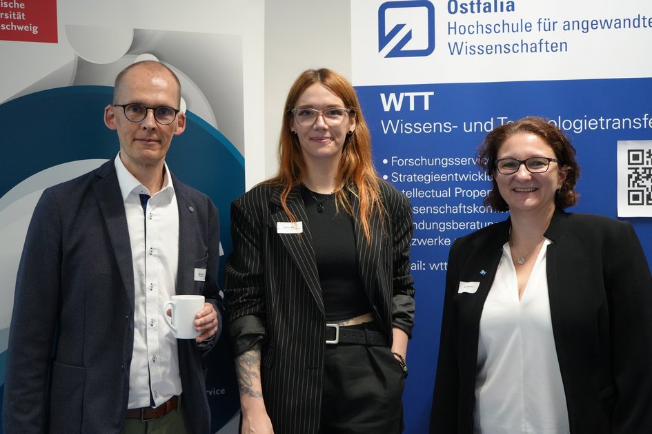 Das Organisationsteam steht beisammen: Björn Hobus, Kathrin Weiß und Anke Bergmann