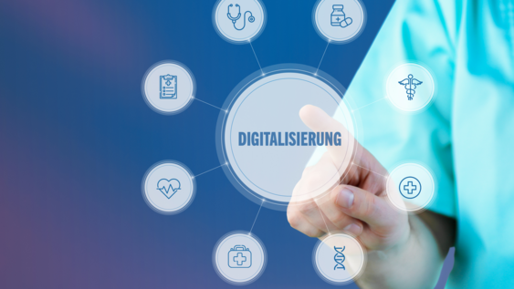 Darstellung von Digitalisierung in der Pflege
