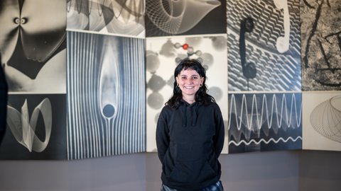 Janine Tönnies, Studentin der Sozialen Arbeit im ersten Semester an der Ostfalia. (öffnet Vergrößerung des Bildes)