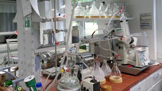 Einblick in das Labor für Bioverfahrenstechnik