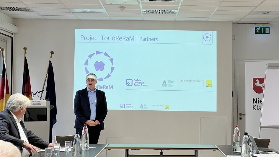 ToCoReRaM-treffen-bruessel, Vortrag