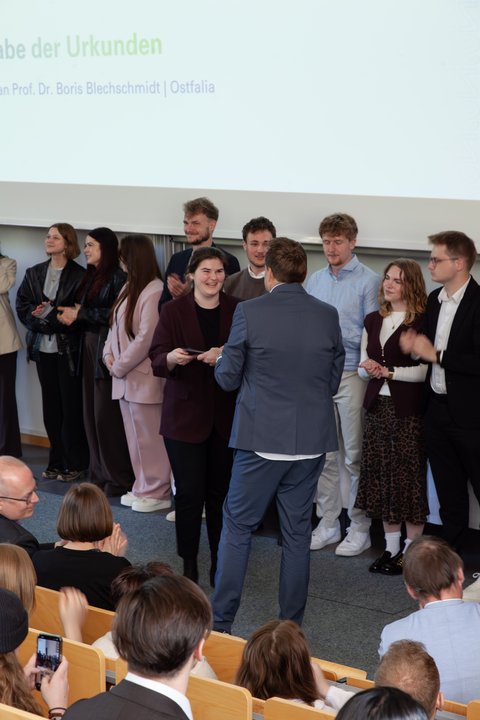 Abschlussfeier 2026 an der Ostfalia am Campus Salzgitter (öffnet Vergrößerung des Bildes)