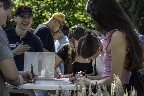 Erstsemesterbegrüßung der Ostfalia am Campus Salzgitter. (öffnet Vergrößerung des Bildes)