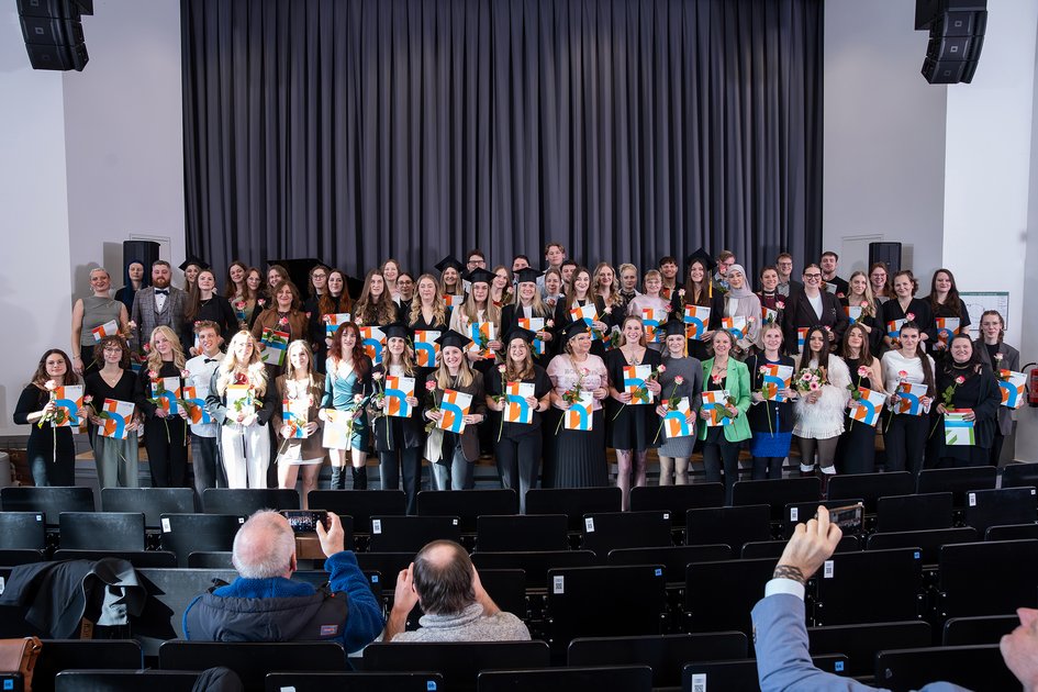 Die Absolvent:innen der Fakultät Soziale Arbeit aus des Wintersemester 25/26.