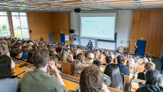 Erstsemesterbegrüßung der Ostfalia am Campus Salzgitter.