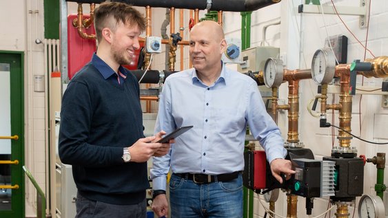 Fakultät Versorgungstechnik Campus Wolfenbüttel mit modernen Gebäudetechnik-Laboren