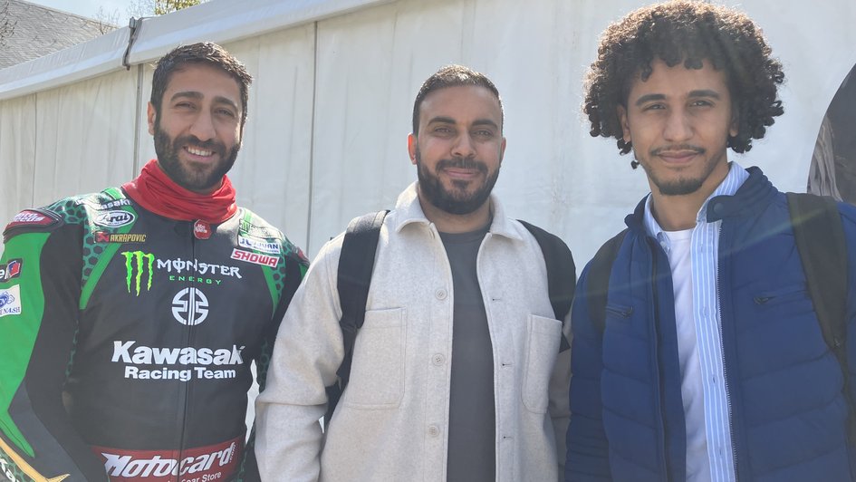Michael Kahila, Aymen Dhaouadi und Khalil Fertout