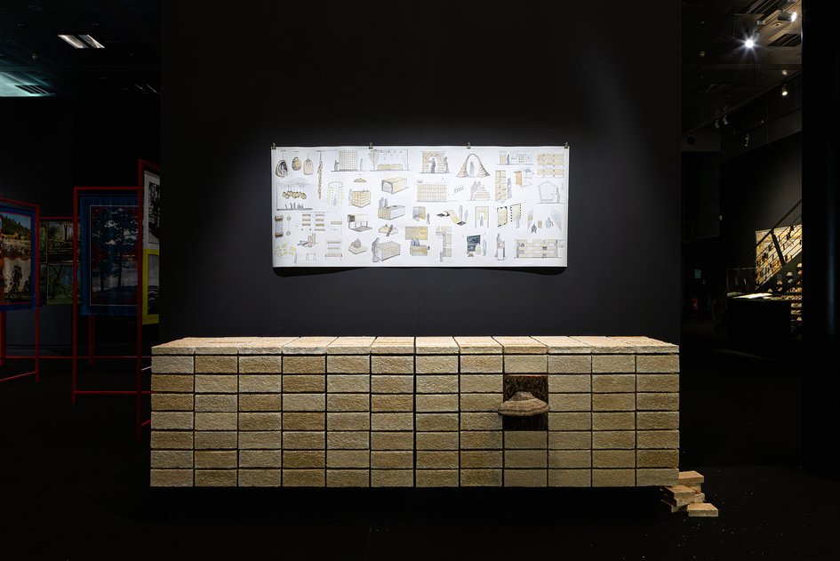 Myzel-Kunstwerk der Ostfalia Hochschule im Kunstmuseum Wolfsburg 