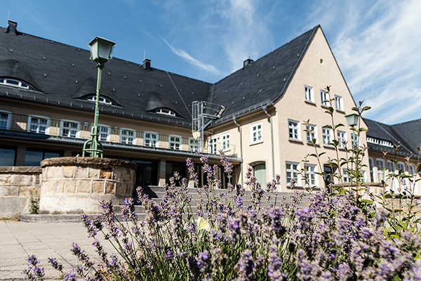 Hauptgebäude der Bibliothek am Exer in Wolfenbüttel