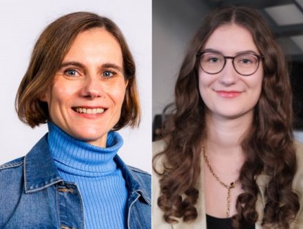 Prof. Dr. Denise Sommer und Svenja Marquardt