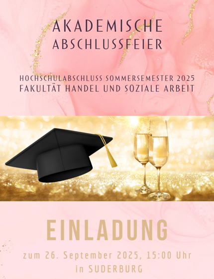 Dekorative Darstellung der Einladung ohne weiteren Informationsgehalt