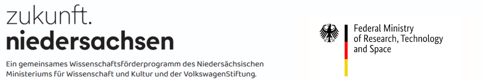 Funded by zukunft.niedersachsen, BMFTR