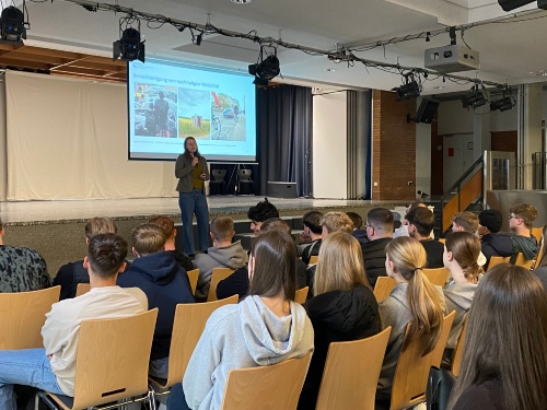 Aktionstag zur Mobilität im Julius-Spiegelberg-Gymnasium in Vechelde