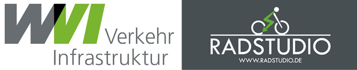 Logos der WVI und des Radstudios