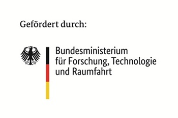 Das Bild zeigt das Logo des Bundesministeriums für Forschung, Technologie und Raumfahrt, die das Projekt ForestBots fördern.