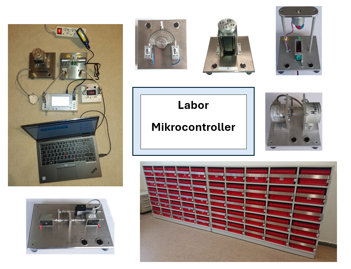 Visualisierung zum Labor Mikrocontroller